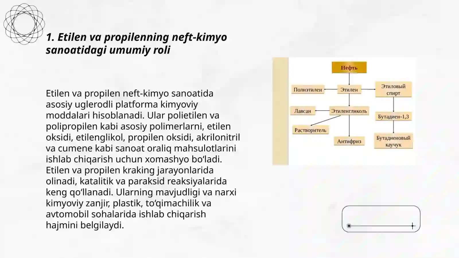 Etilen va propilenning neft-kimyo sanoatidagi ahamiyati 3