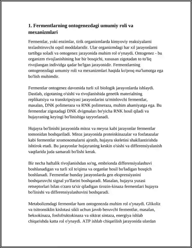 TIBBIYOTDA FERMENTLARINING QULLANISHI 3