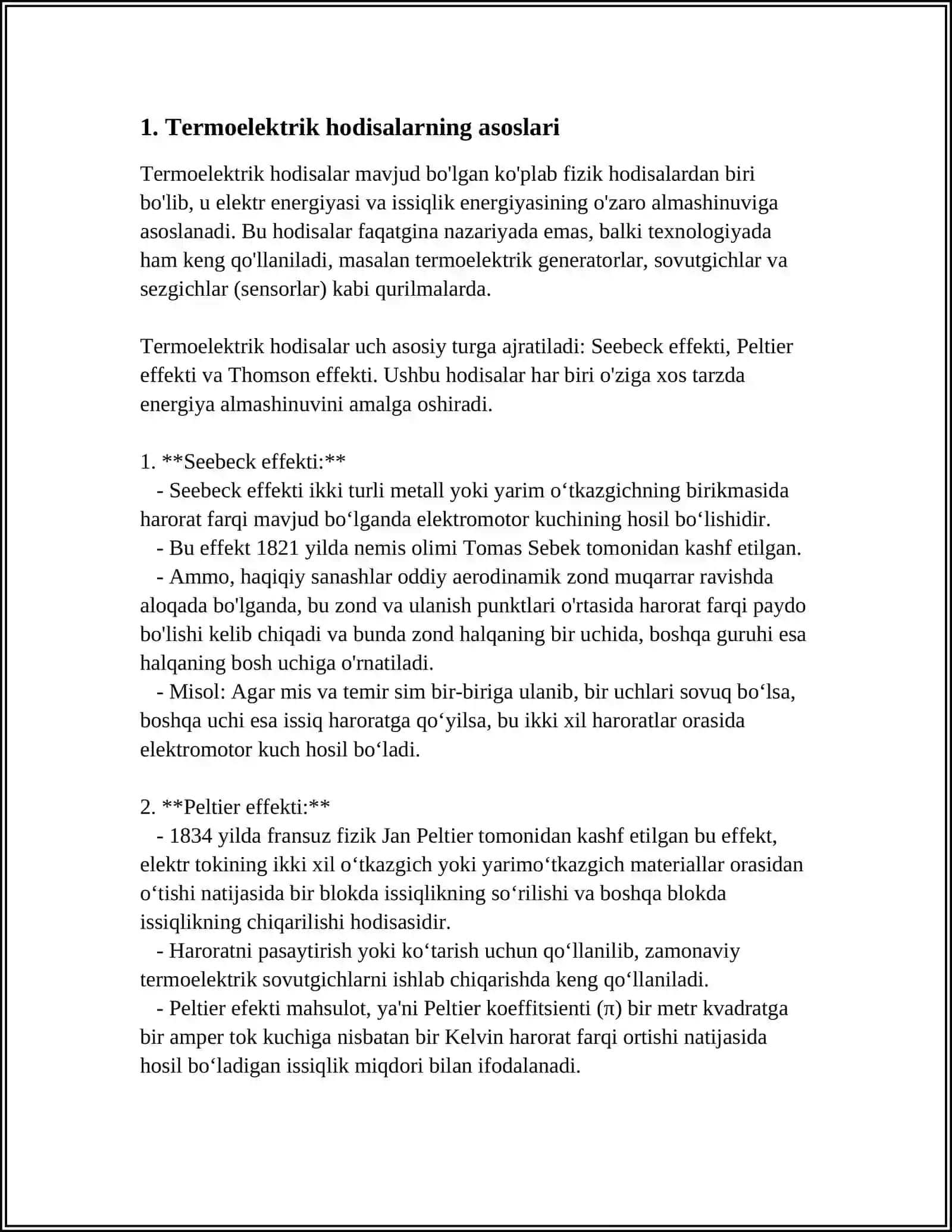 TERMOELEKTRIK HODISALAR 3