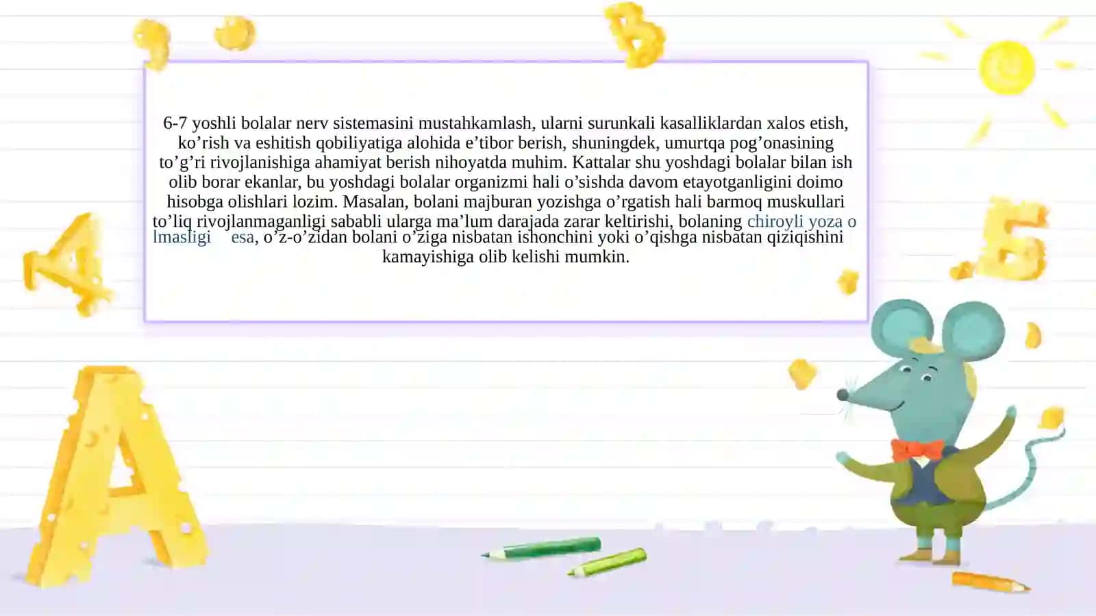 Maktab gatayyorgarlik muammosi 3