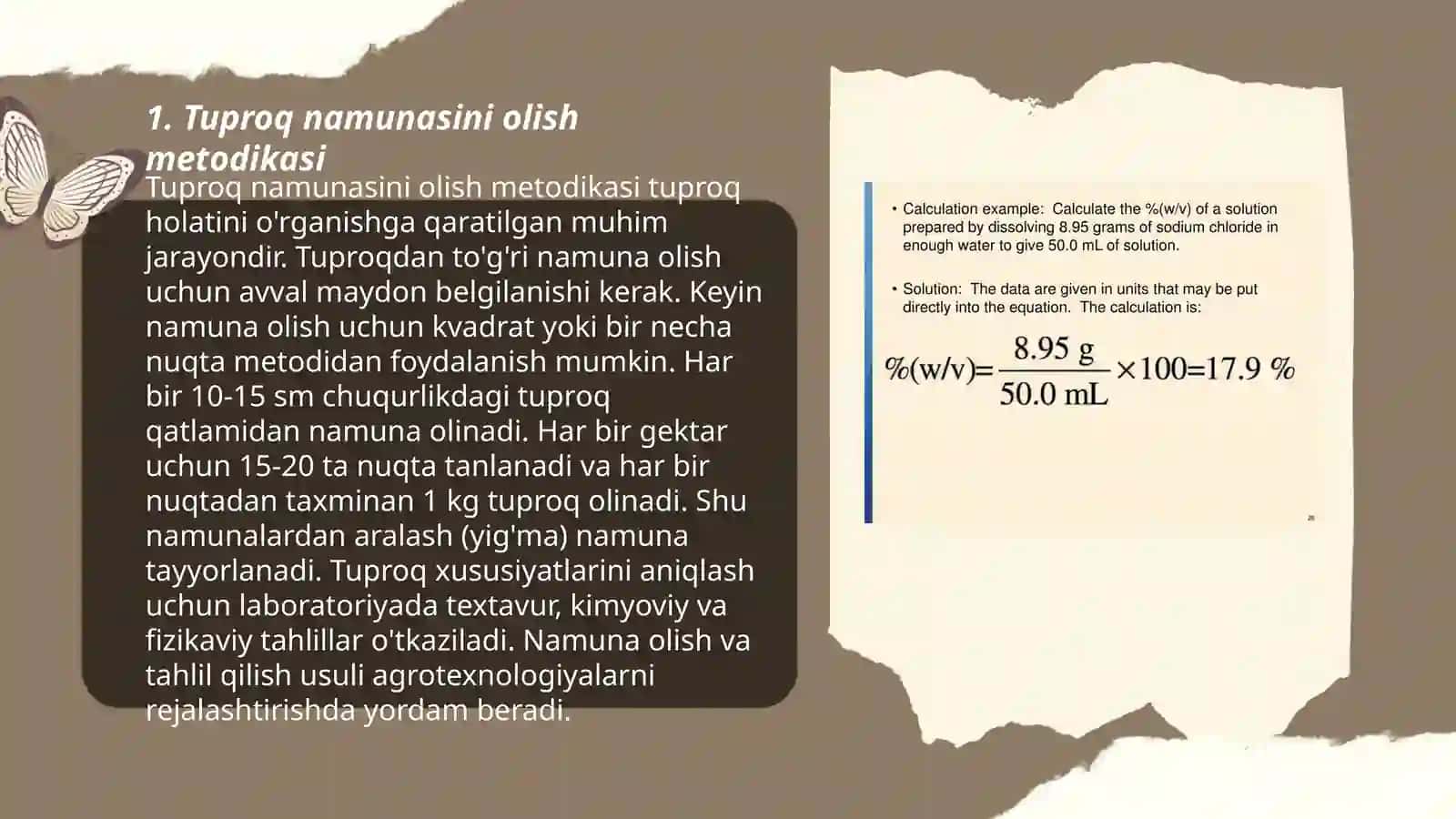 Agrokimyoviy xaritanoma tuzish uchun tuproq namunalarini olish,tahlil qilish va agrokimyoviy xaritanoma tuzish 3