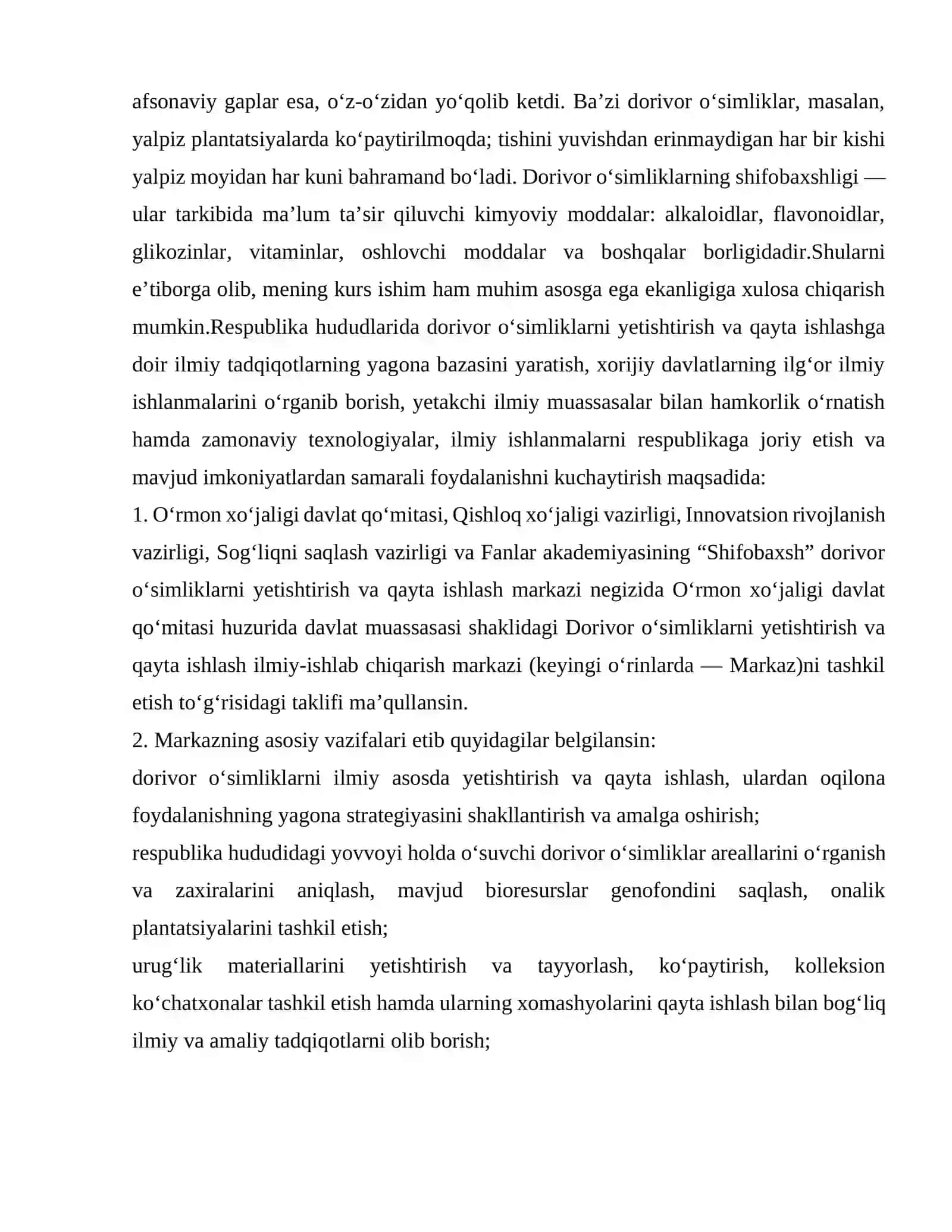Limono`t o`simligini yetishtirish, dorivorlik xuxusiyati va umumiy ta`rif 3