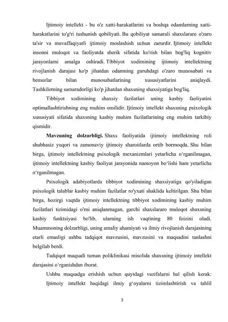 Psixologik xizmatda psixosotsial salomatlikni tutgan o‘rn 3