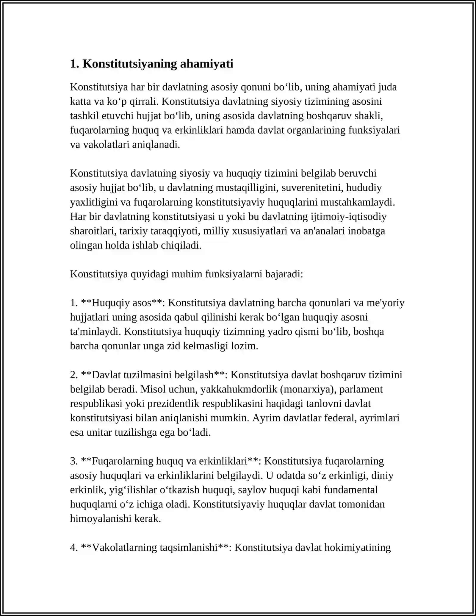 KONSITUTSIYA-ERKINLIGIMIZ KAFOLATI 3