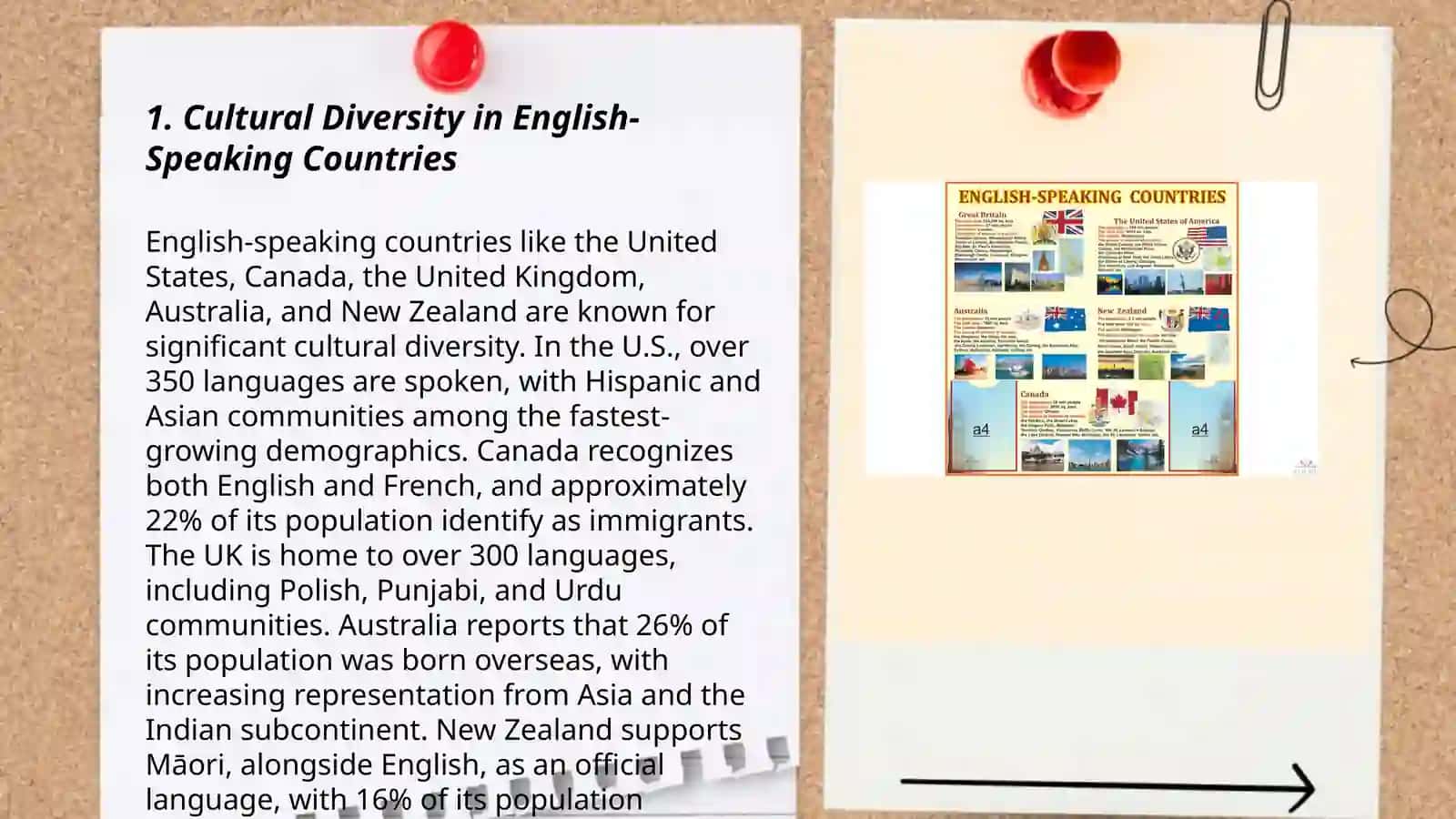 Cultural Diversity in English-Speaking Countries 3