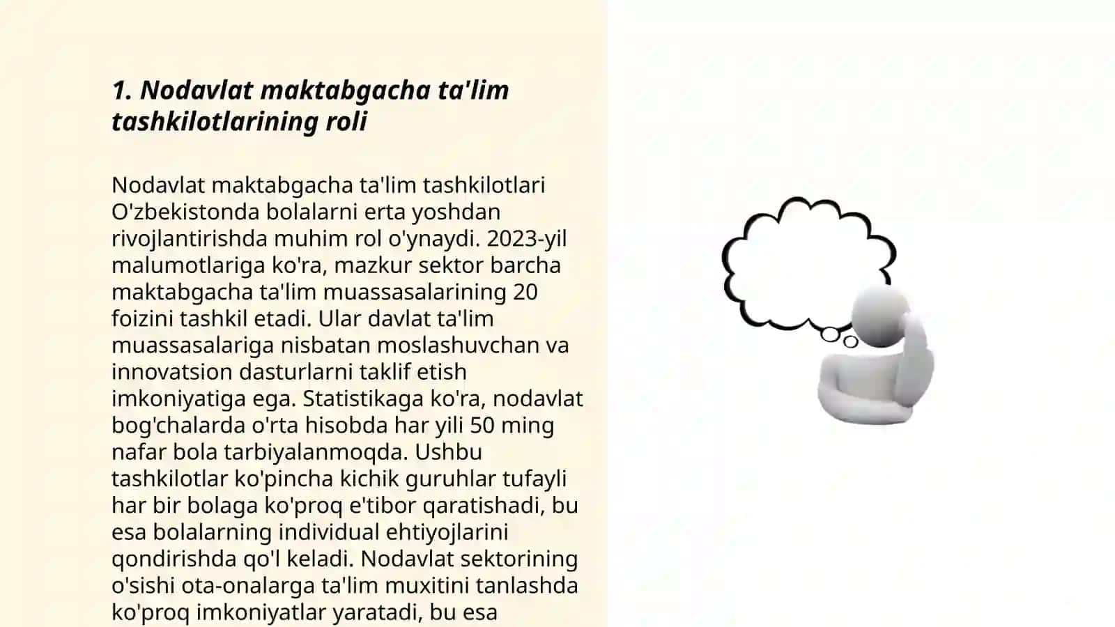 Nodavlat maktabgacha taʼlim tashkilotlarini tashkil etish 3