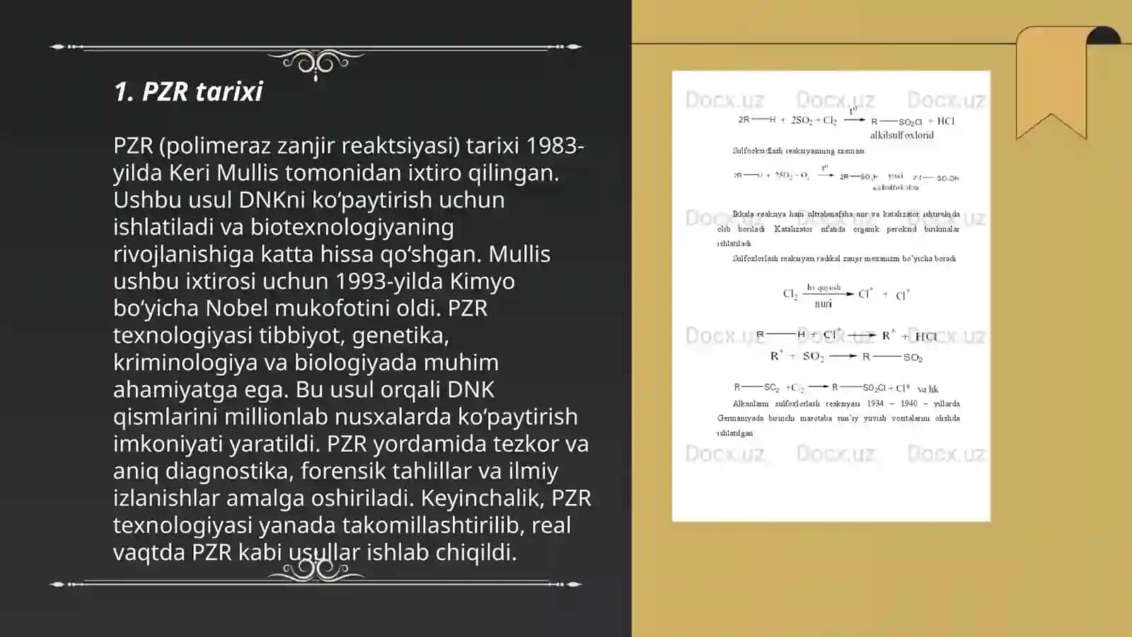 Polimeraza zanjir reaksiyasi (PZR) 3