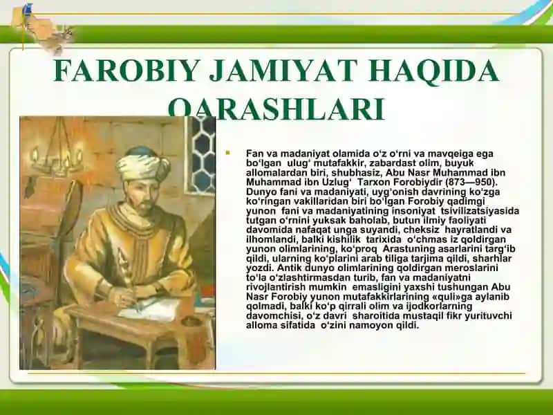 ABU NASR FAROBIYNING TA’LIM-TARBIYAGA OID QARASHLARI 3