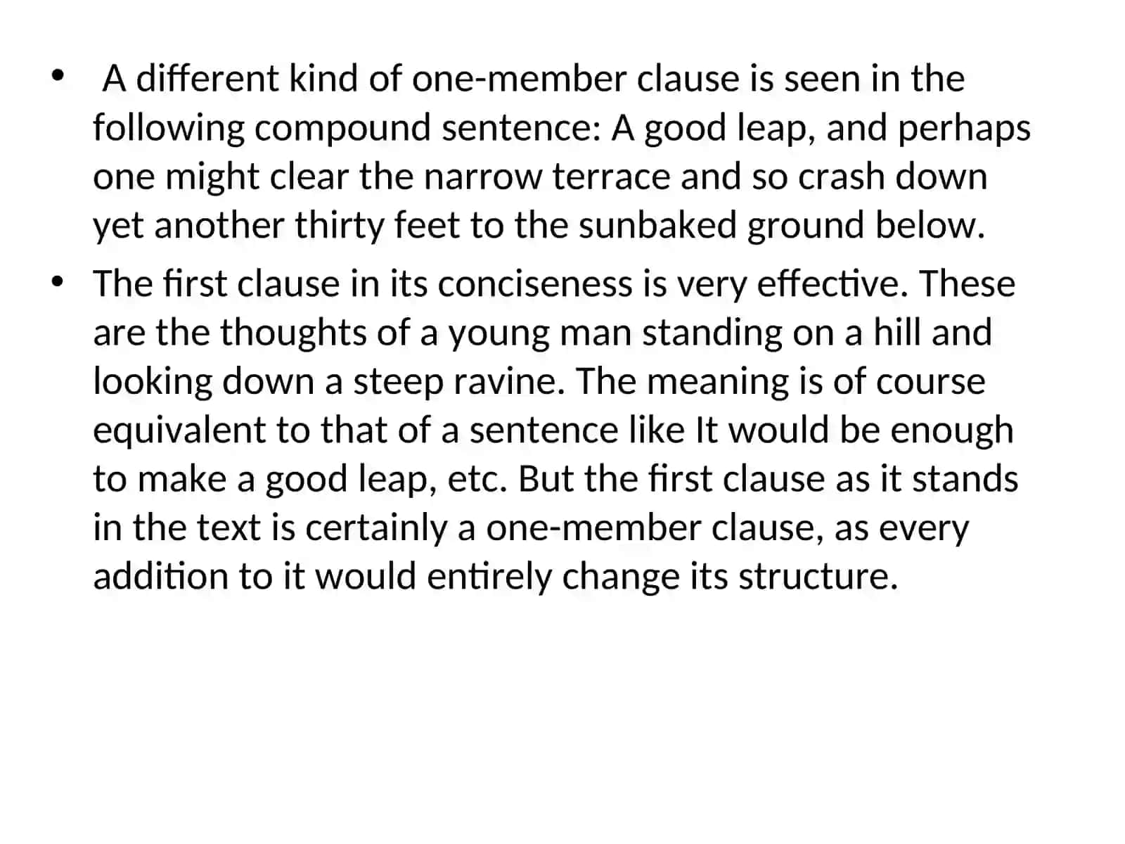 Types and functions of syntactical stylistic devices: one member sentence, Ellipsis, Inversion. Rhetorical Question. Repetition 3