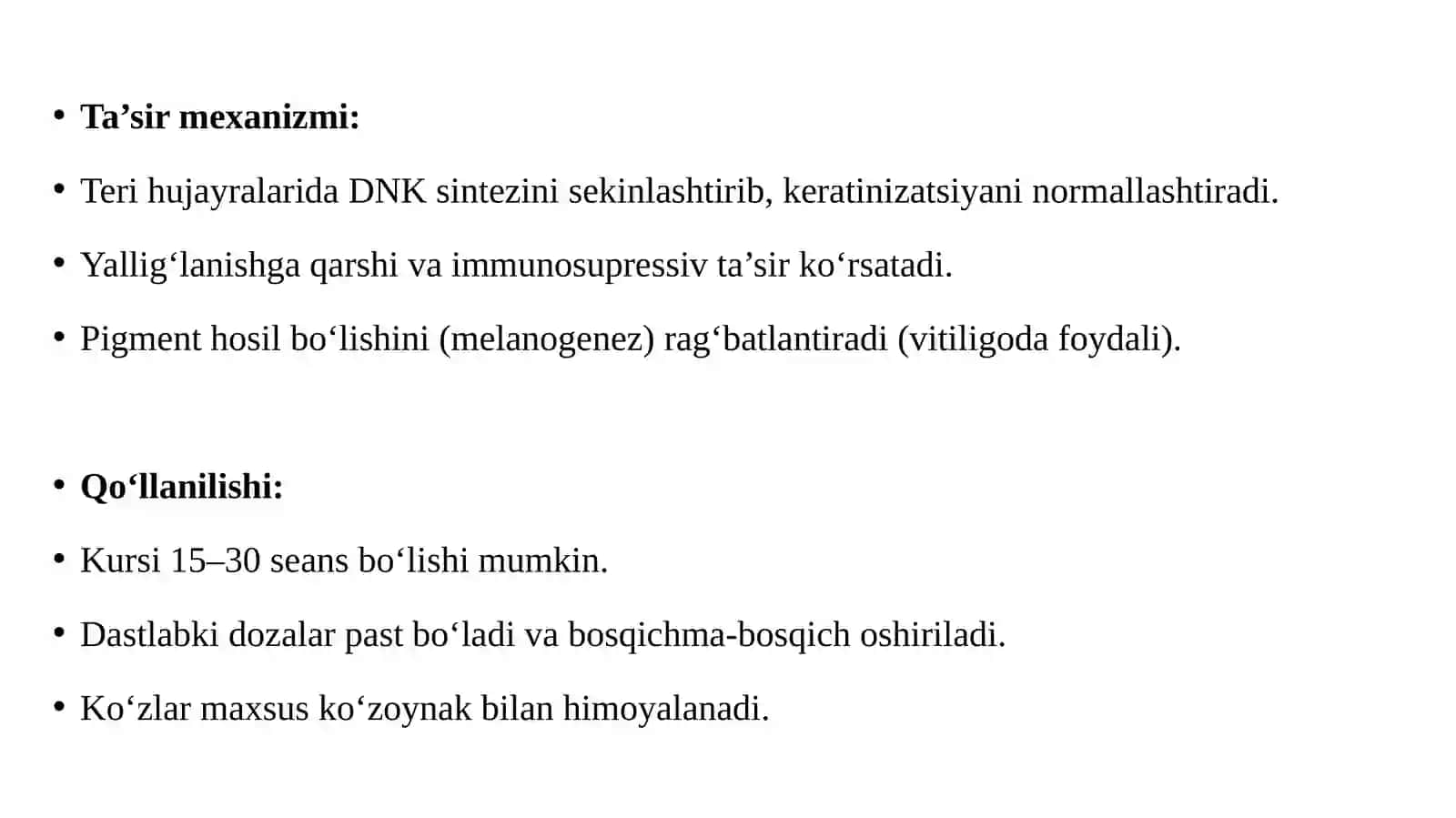 Teri kasalliklarida qo‘llaniladigan fizioterapevtik muolajalar 3