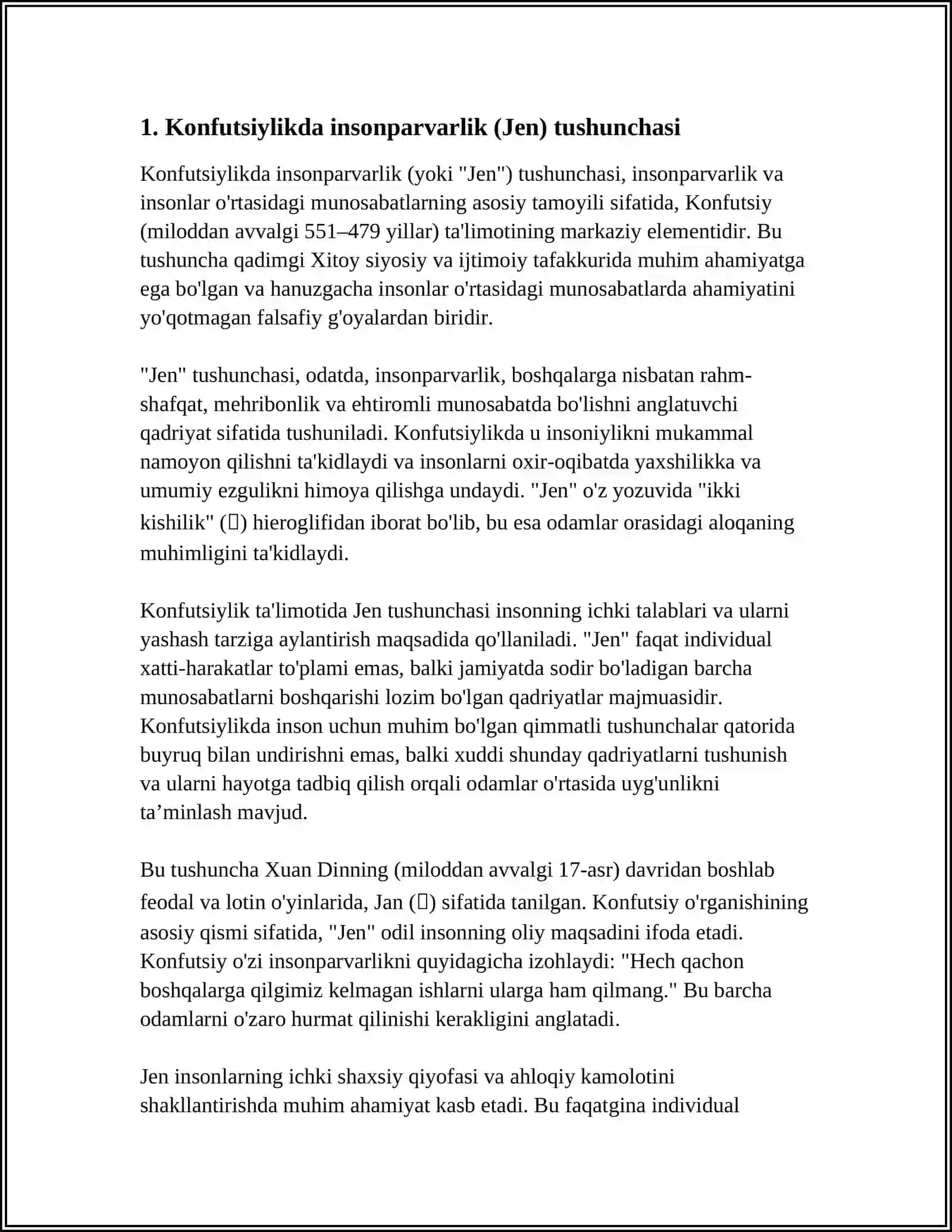 KONFUTSIYLIK TAʼLIMOTIDA IJTIMOIY AHLOQIY MASALALAR 3