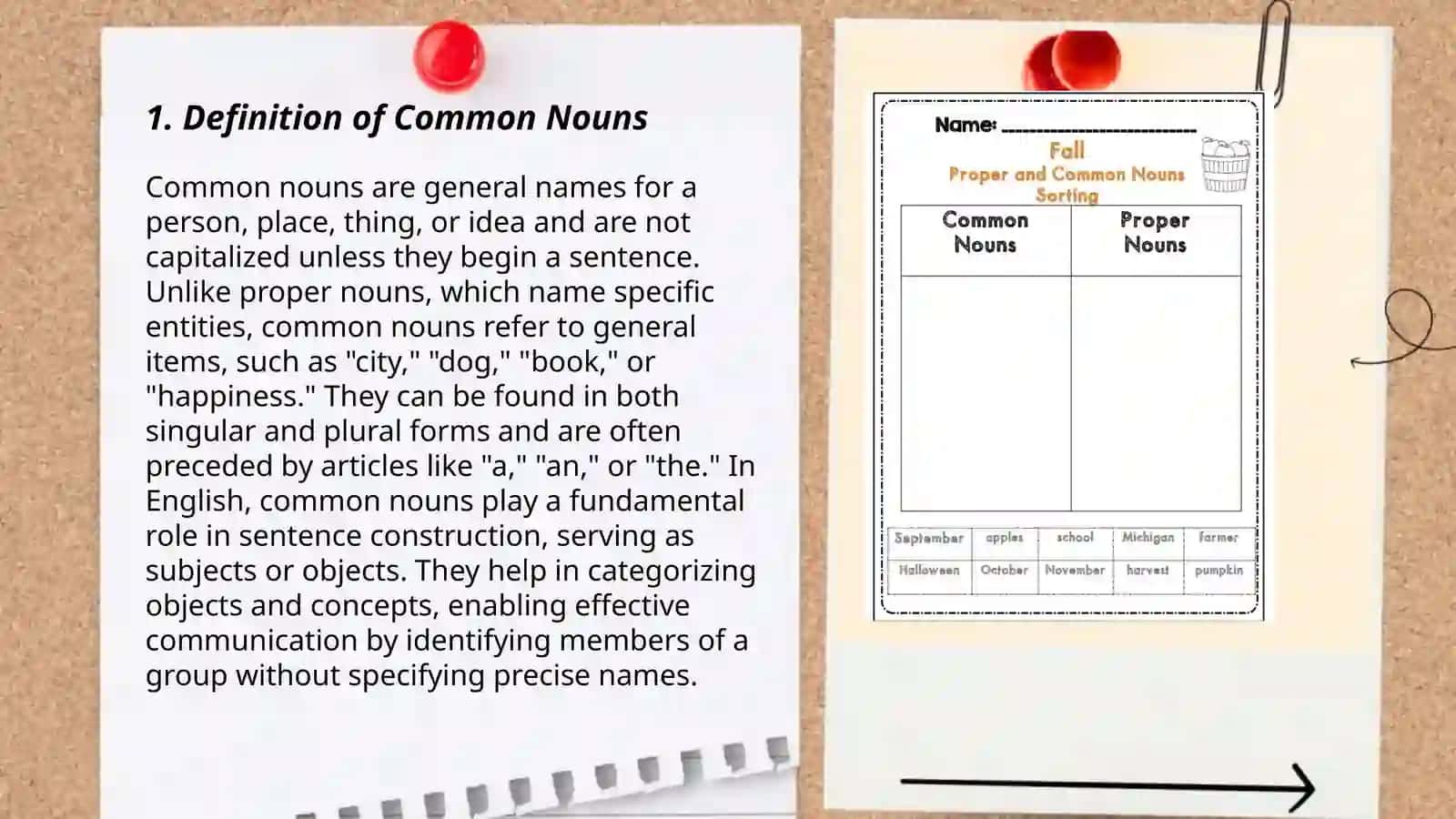Common and Proper Nouns 3