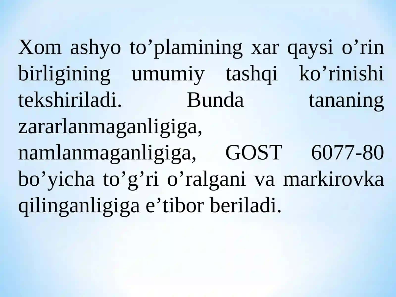 DORIVOR O’SIMLIK XOM-ASHYOLARINI TAXLIL QILISH 3