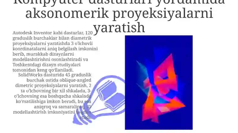 Aksonametrik proyeksiyalar 3
