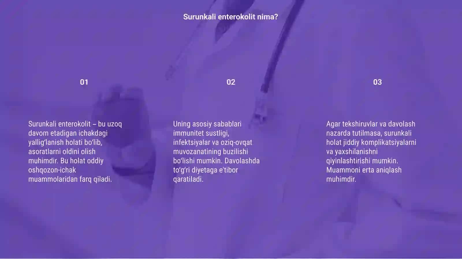 Surunkali enterokolit 3