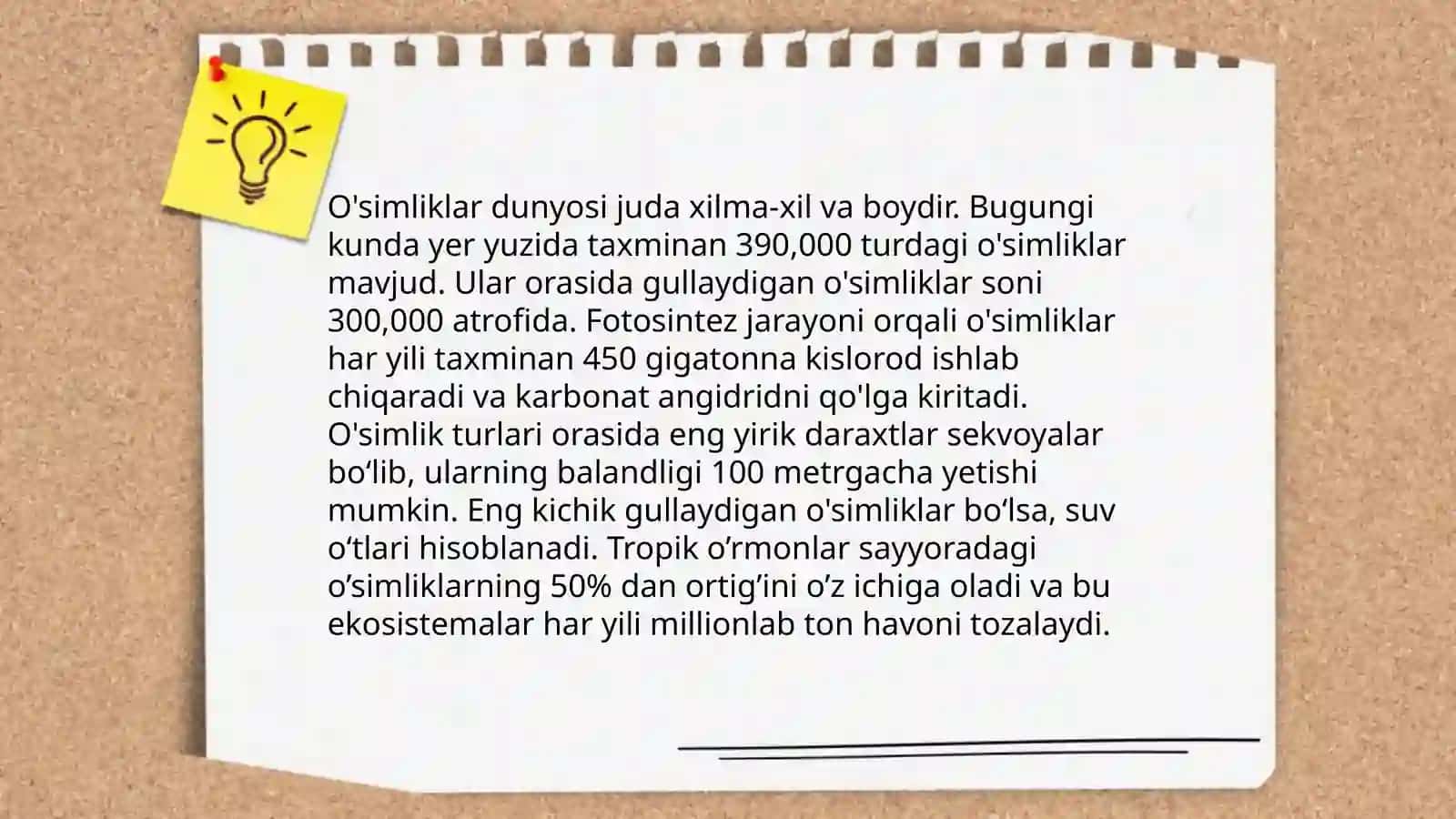 O'simliklar dunyosi 3