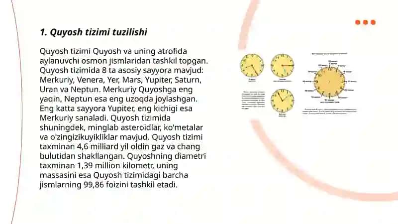 Quyosh sistemasi mavzular boʻyicha tabiiy va sunʼiy materiallardan koʻrgazmali qurollar tayyorlash 3