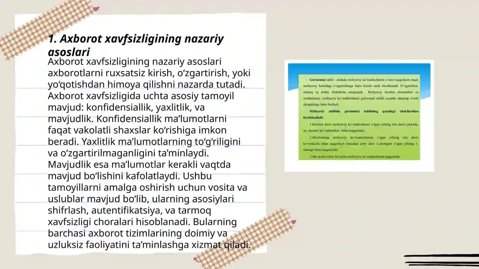 Axborot xavfsizligini taminlashning ğoyaviy-nazariy asoslari 3
