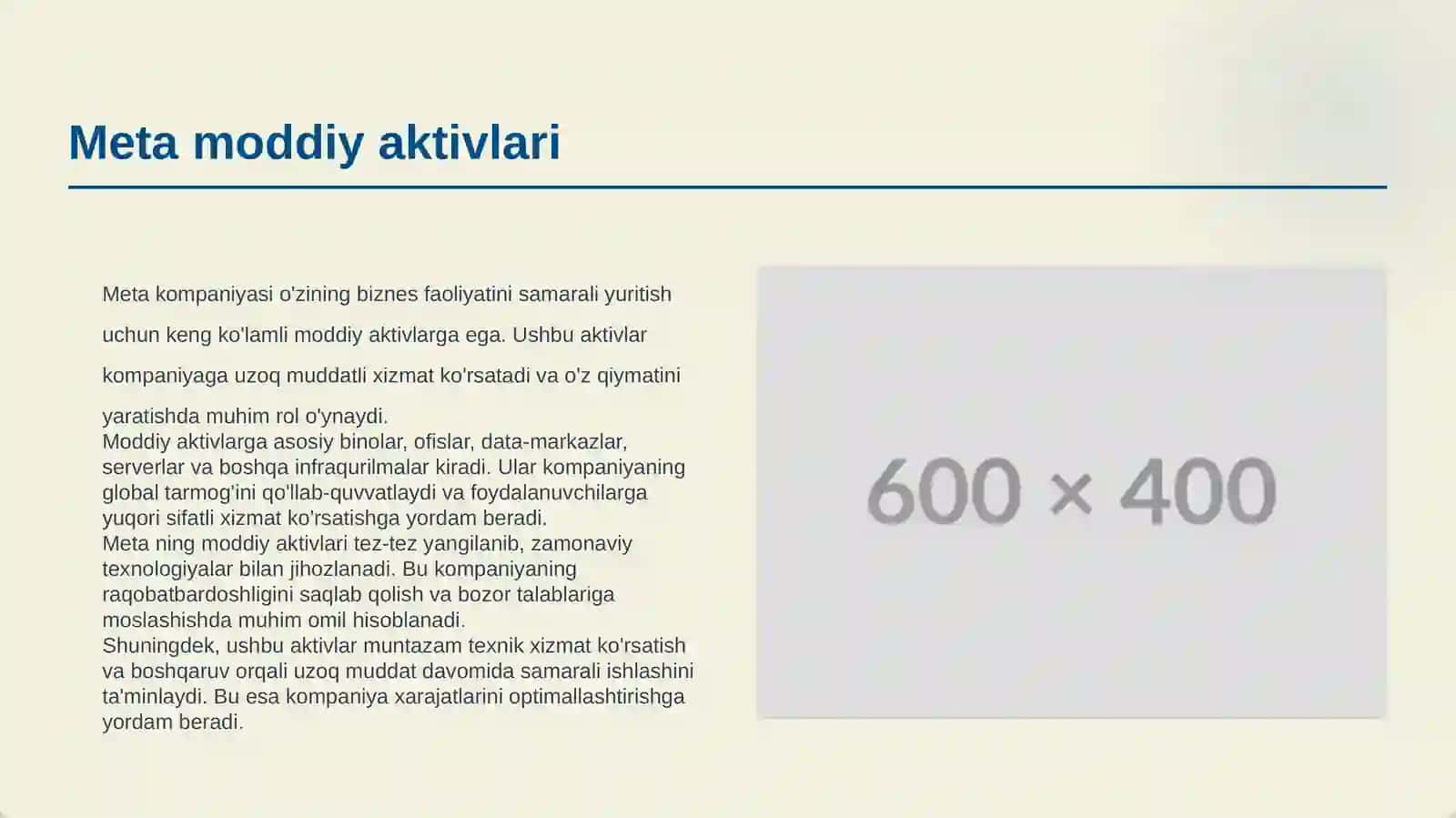 META KOMPANIYASI AKTIVLARI HAQIDA 3