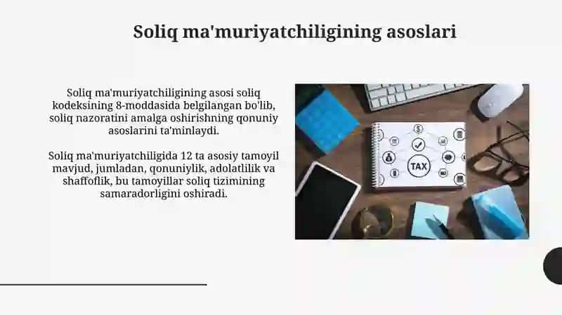 Soliqlar va soliqqa tortish 3