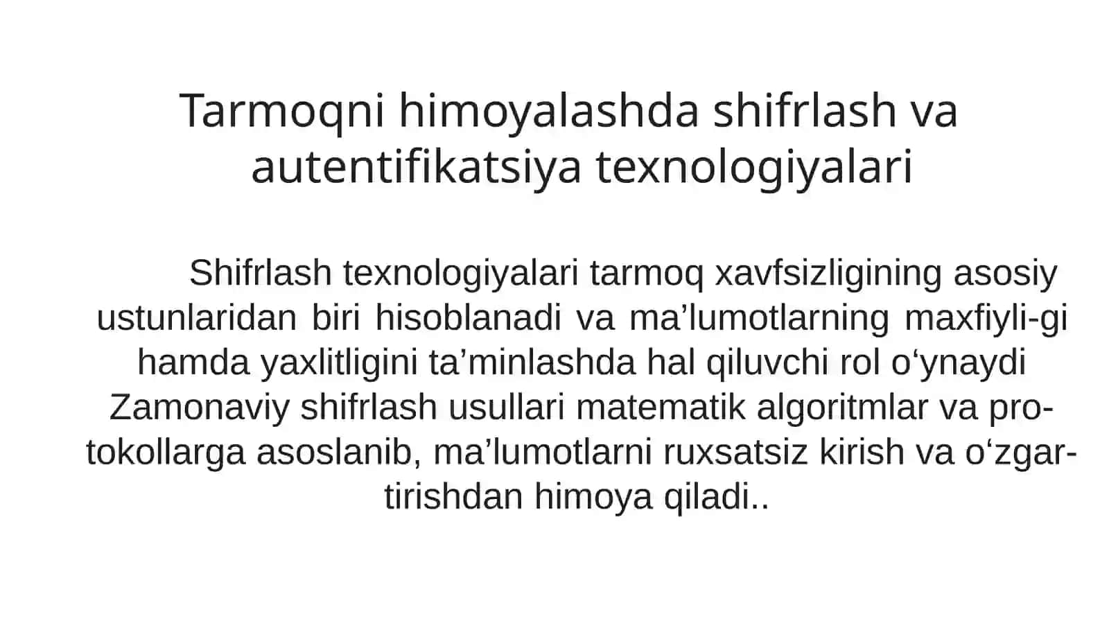 tarmoq orqali uzatiladigan malumotlarni shifrlash texnologiyalari (VPN, SSL/TLS) 3