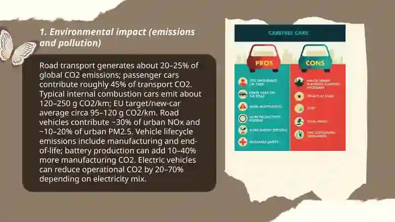 Benefits and drawbacks of car 3