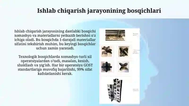Ishlab chiqarish jarayoni va uning natijalari 3