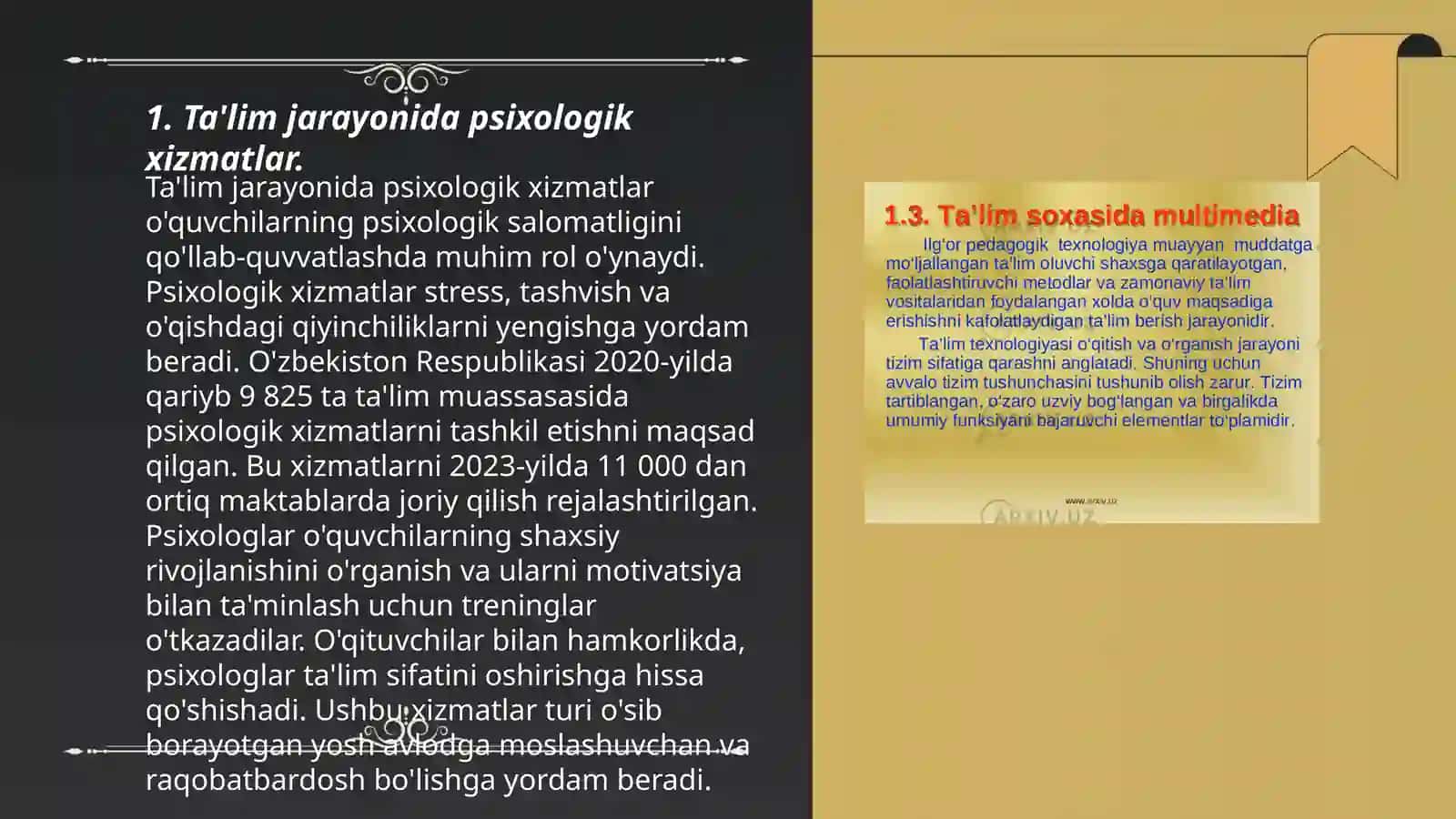 Zamonaviy talimda psixologik-pedagogik qoʻllab-quvvatlashni rivojlantirish 3