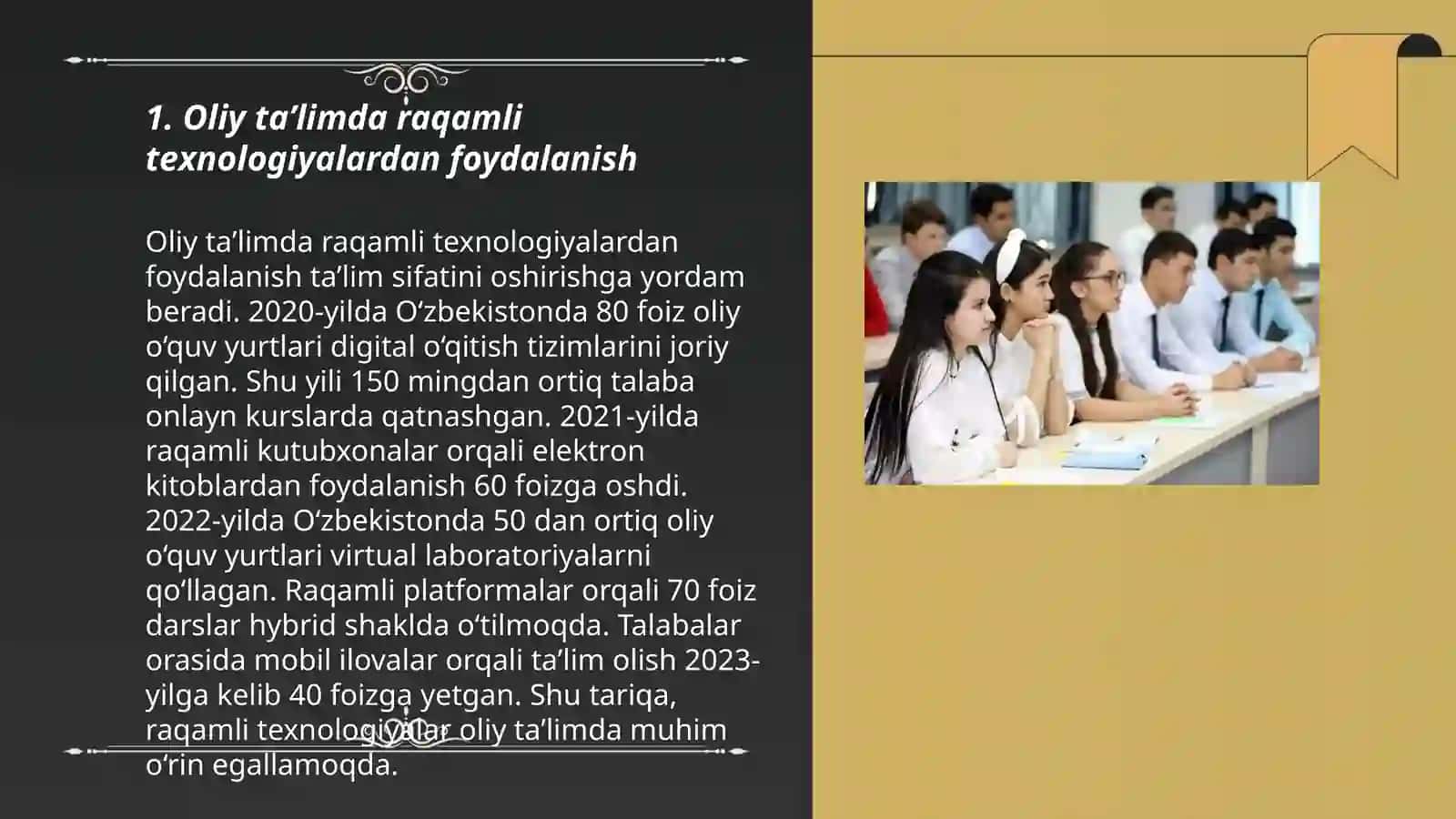 Oliy taʼlimdagi oʻzgarishlarning asosiy yoʻnalishlari 3