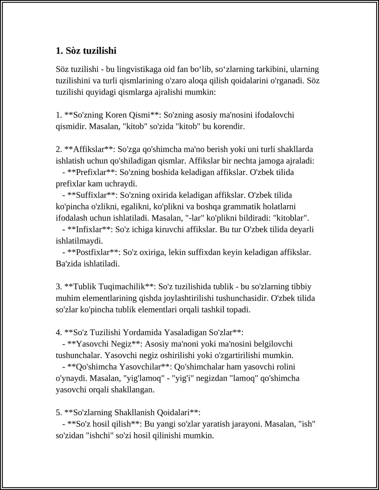 SÒZ VA LEKSEMA 3