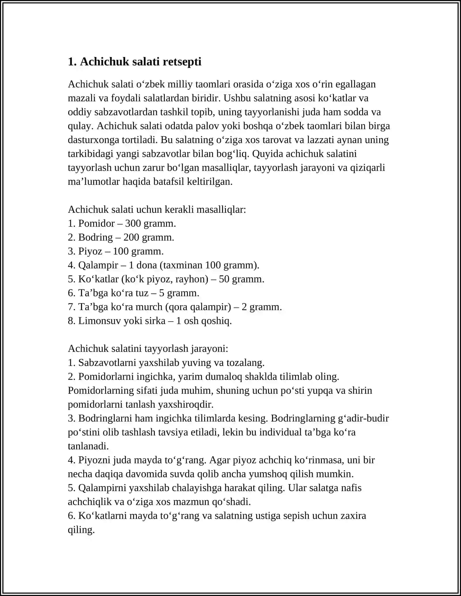 Achichuk salati retsepti 3