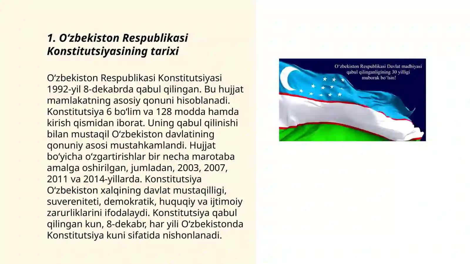 O‘zbekiston Respublikasi Konstitutsiyasi 3