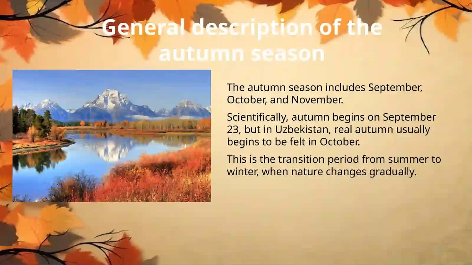 Autumn in Uzbekistan 3