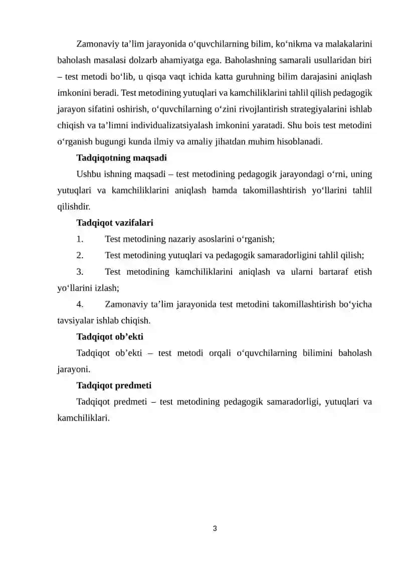 TEST METODINING YUTUQ VA KAMCHILIKLARI 3