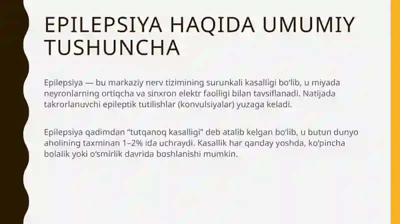 Epilepsiyaga qarshi vositalar. Litiy tuzlari. Sedativ vositalar 3