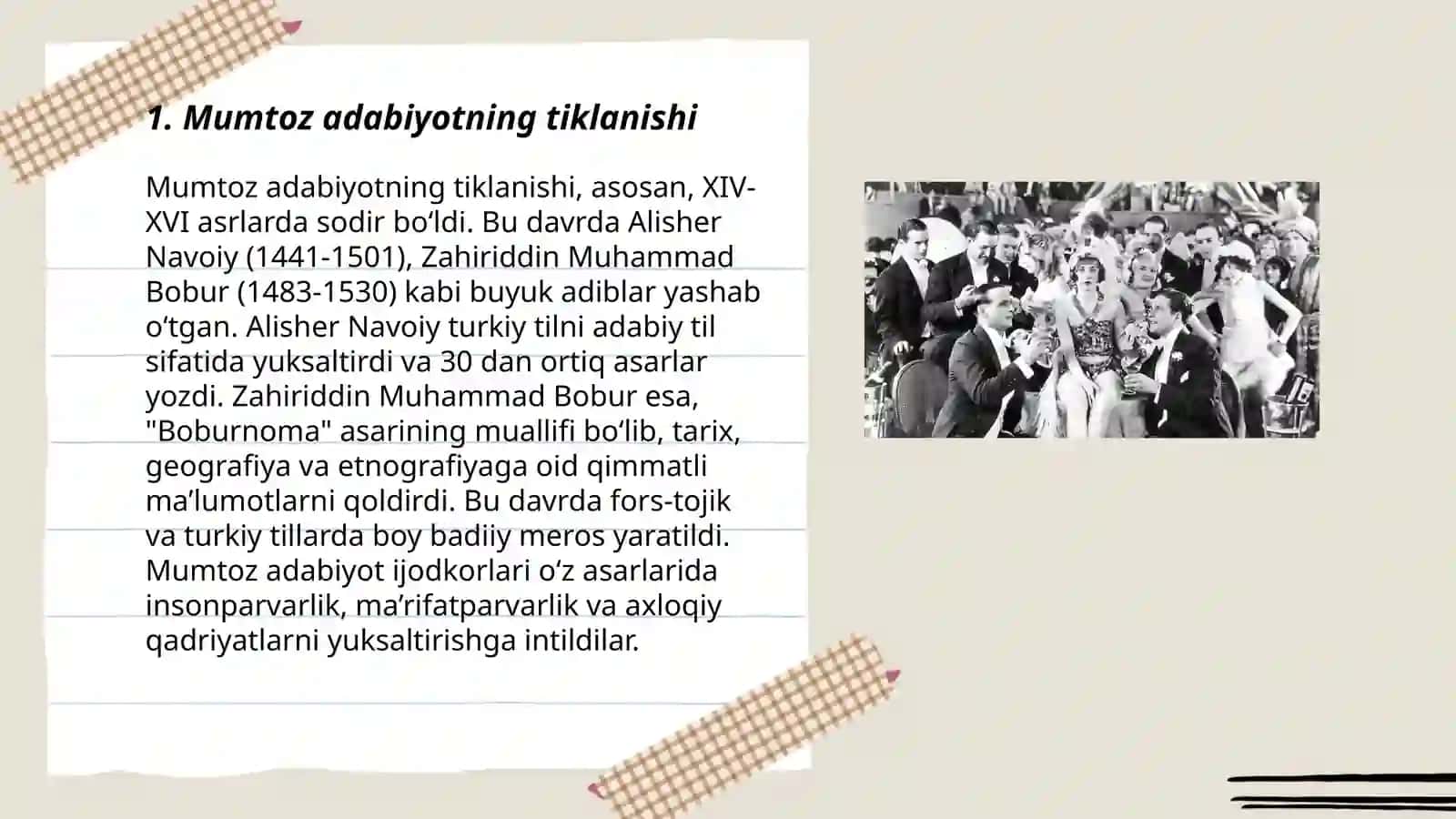 Mumtoz adabiyotning tiklanishi 3