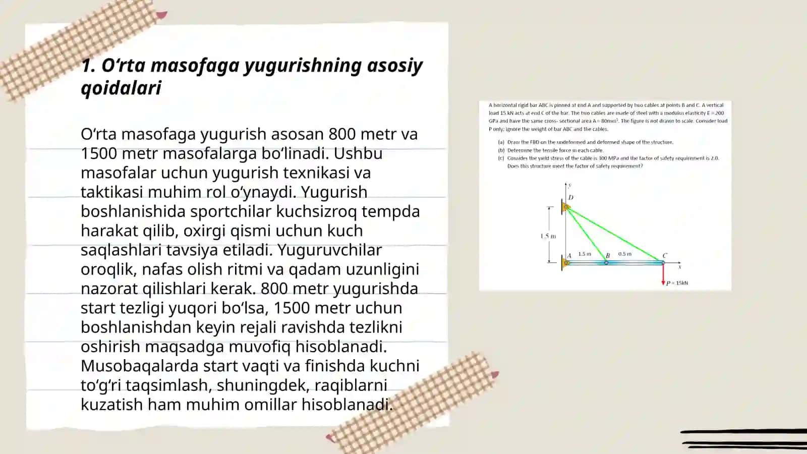 Oʻrta masofaga yugurish turlari va texnikasini oʻrganish 3