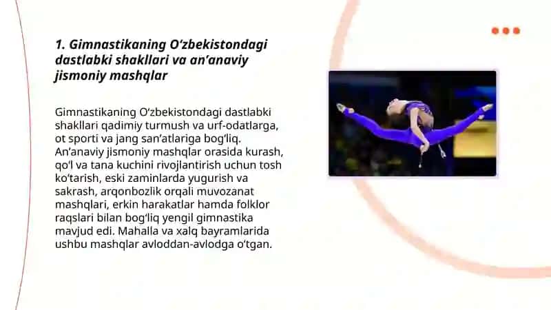 Oʻzbekistonda gimnastikani rivojlanish tarixi 3