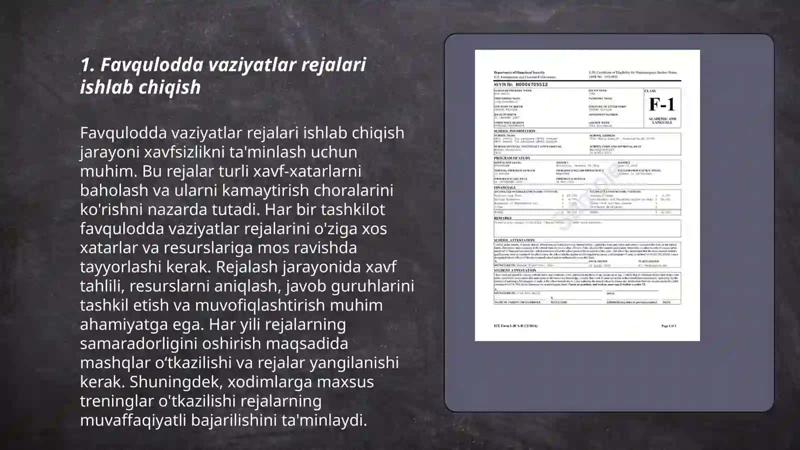 Korxona va Tashkilotlarda Tayyorgarlik Darajasini Oshirish 3