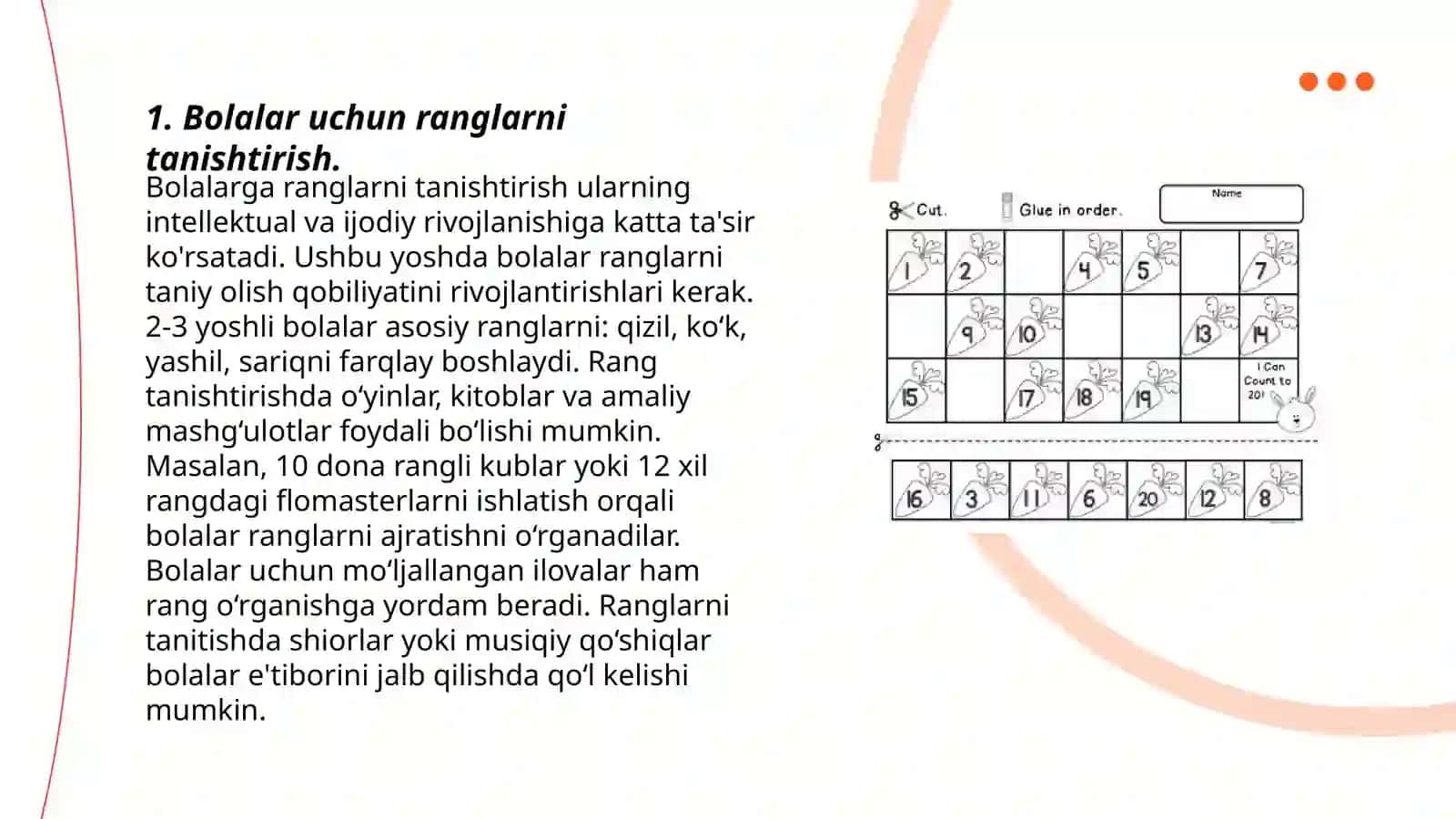 Bolalarni rasm chizishga o‘rgatish 3