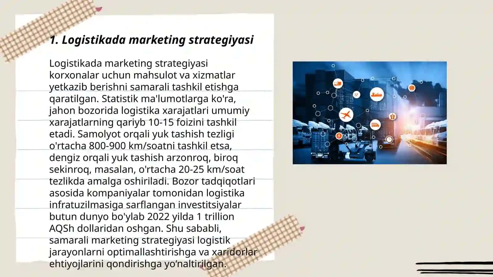 Logistikada marketing strategiyasi 3
