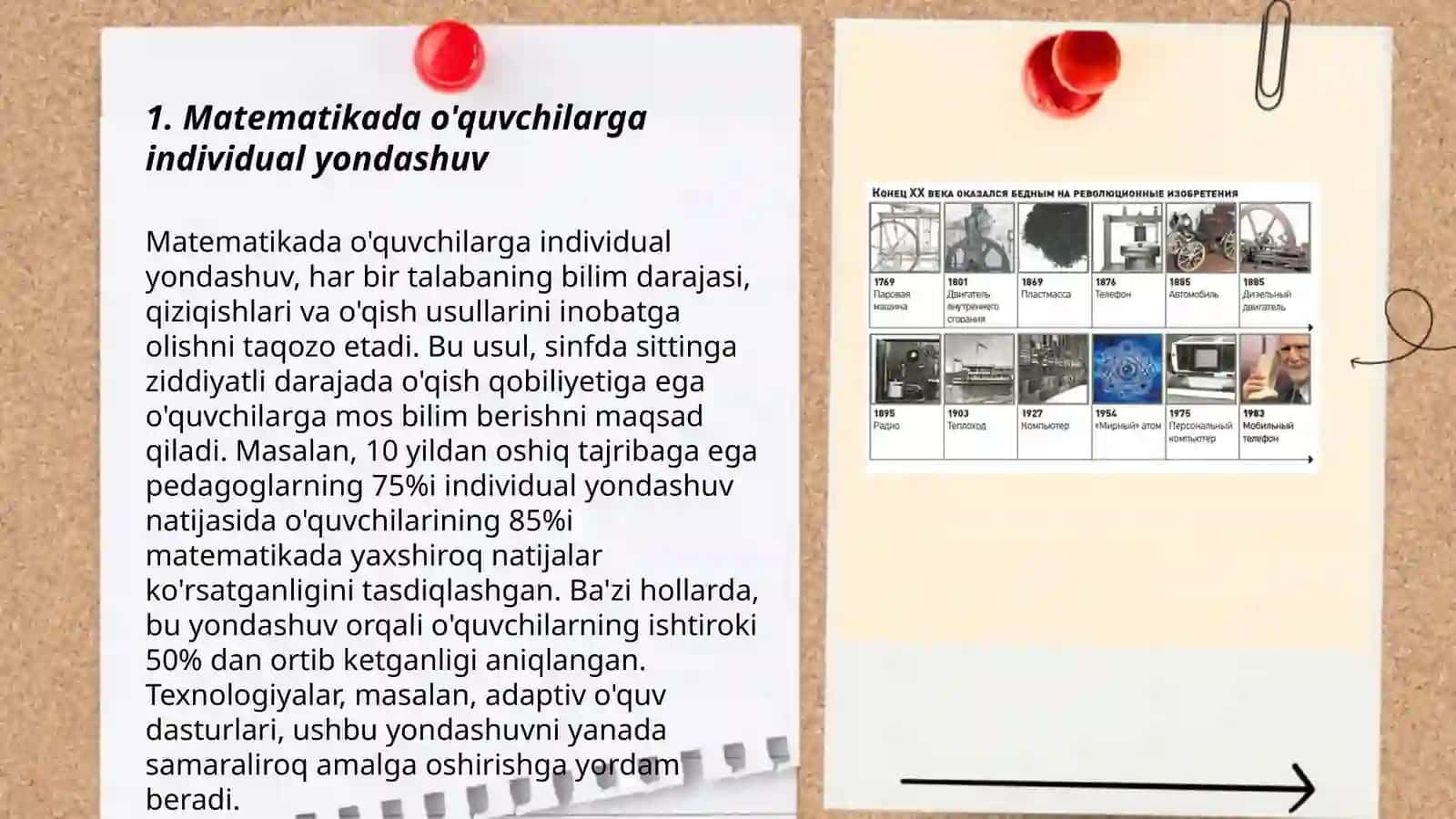 Matematikada metodik yondashuvlar va dars jarayoniga ta'siri 3
