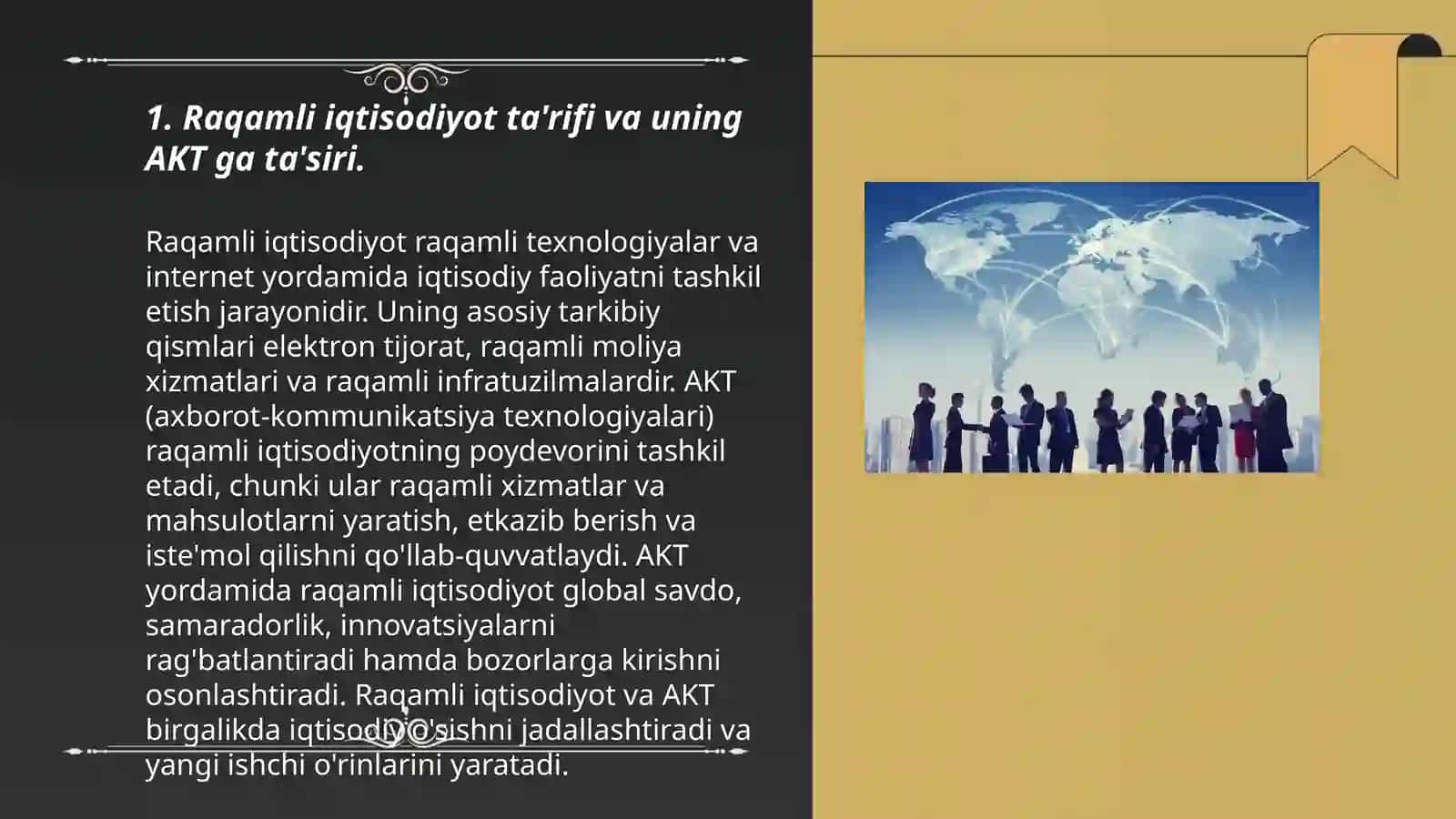 Raqamli iqtisodiyot va AKT o'rtasidagi o'zaro bog'liqlik 3