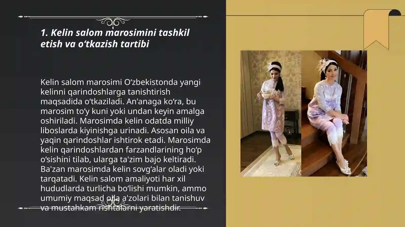 Kelin salom va beshik toyi marosimlari haqida malumot 3