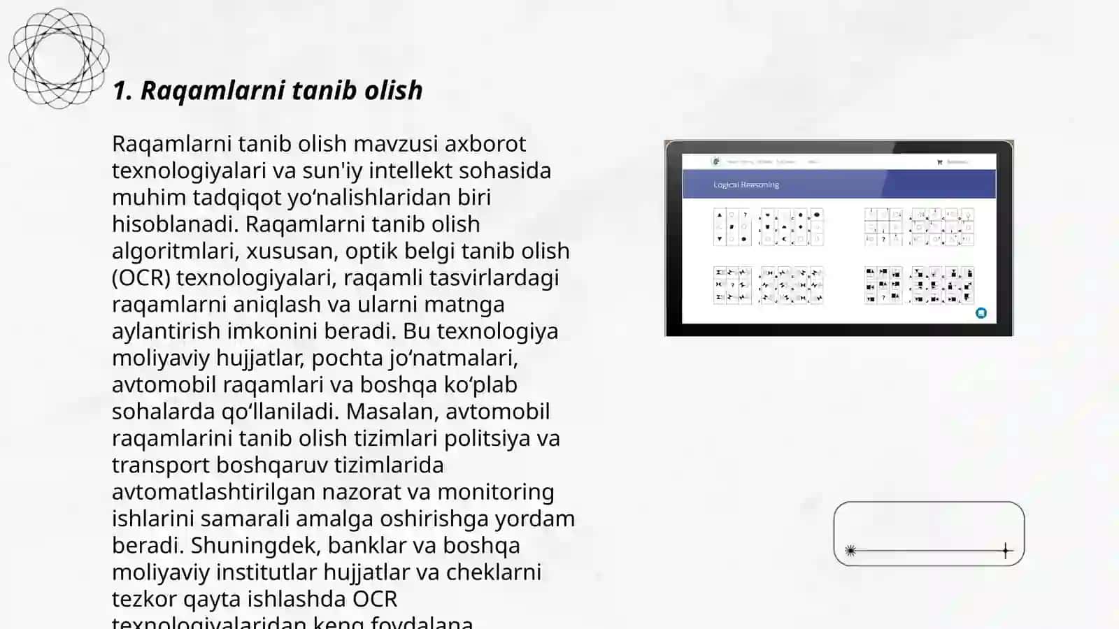 Raqamlarni tanib olish 3
