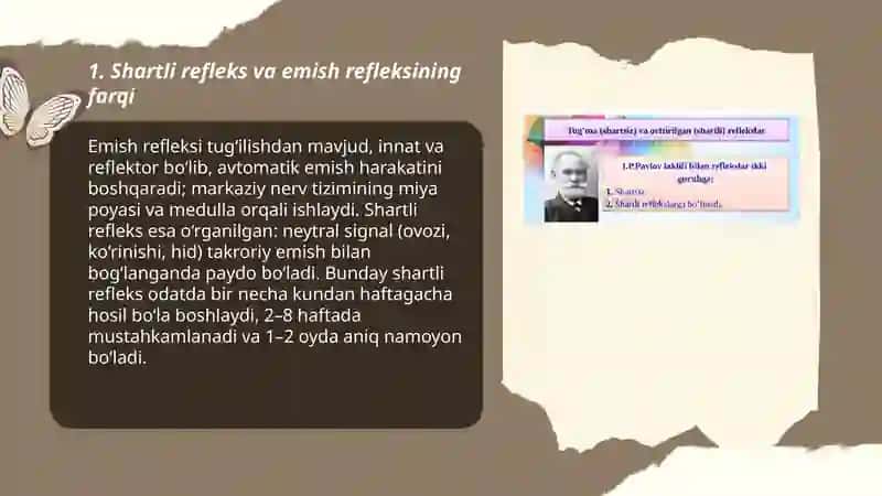 Shartli Refleks Hosil Bõla 3