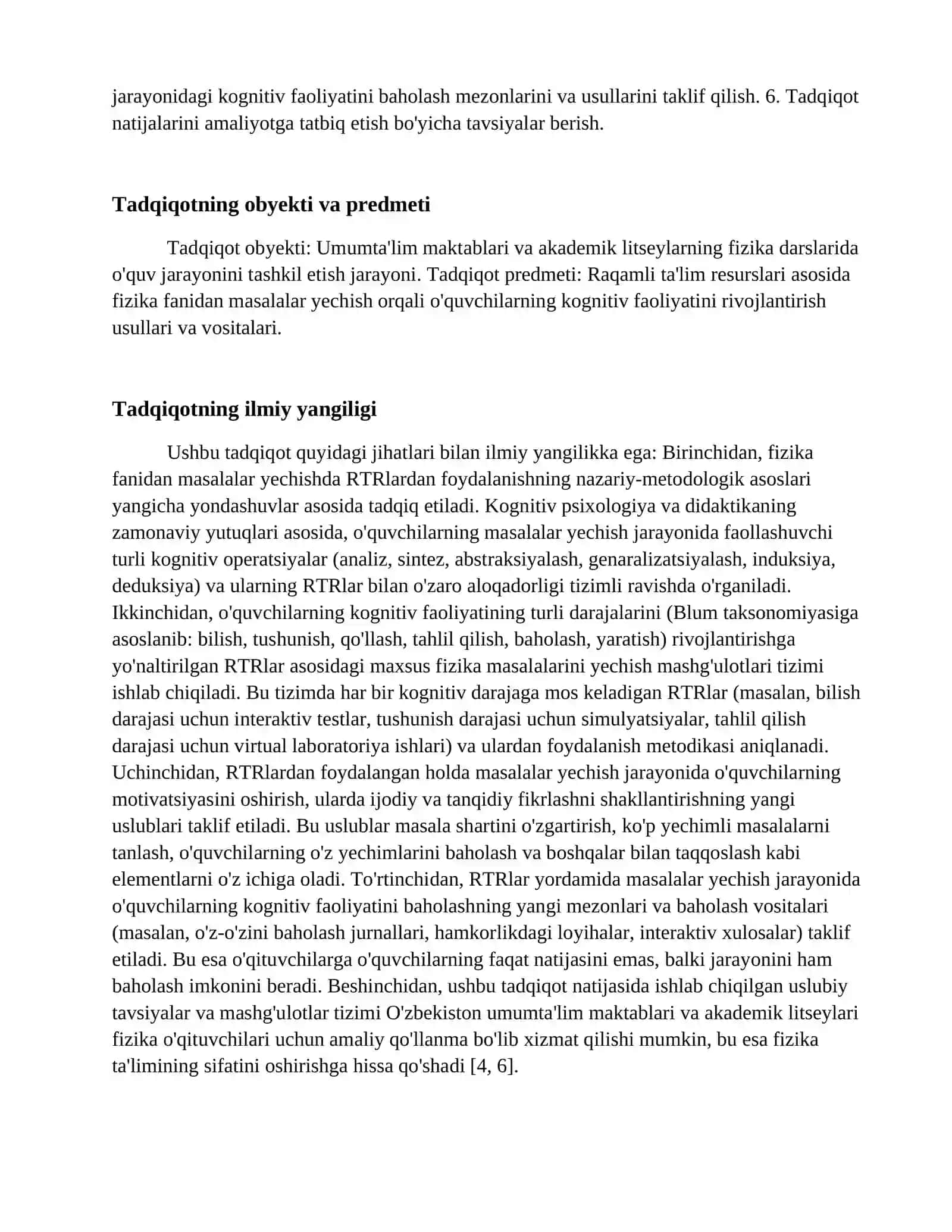 Raqamli ta'lim resurslari asosida fizika fanidan masalalar yechish orqali oʻquvchilarning kognitiv faoliyatini rivojlantirish 3