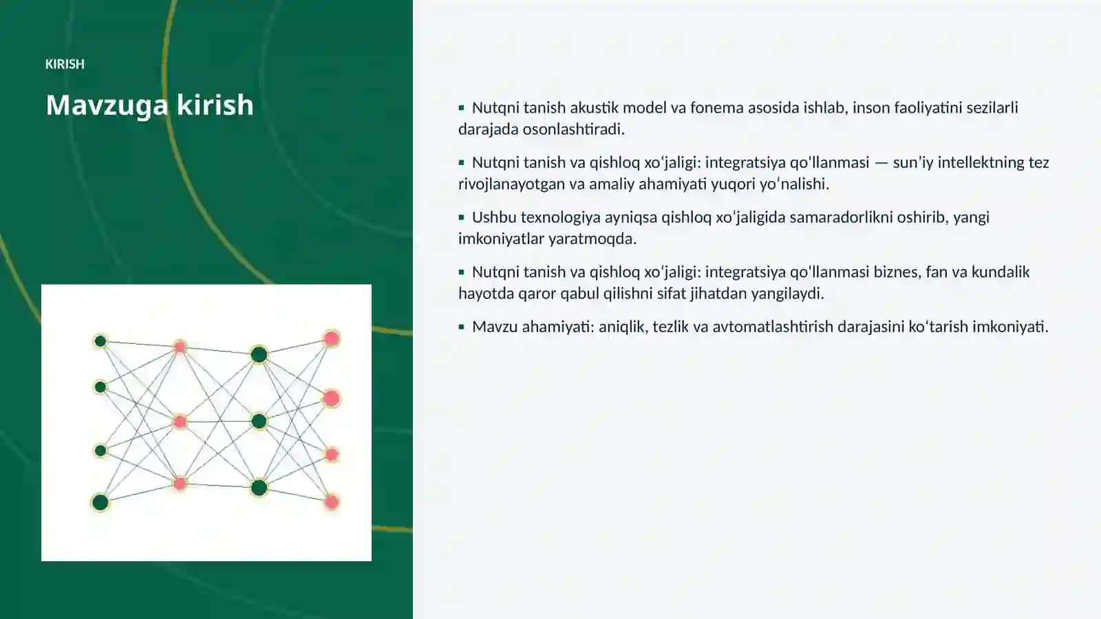 Nutqni tanish va qishloq xoʻjaligi: integratsiya qo'llanmasi 3