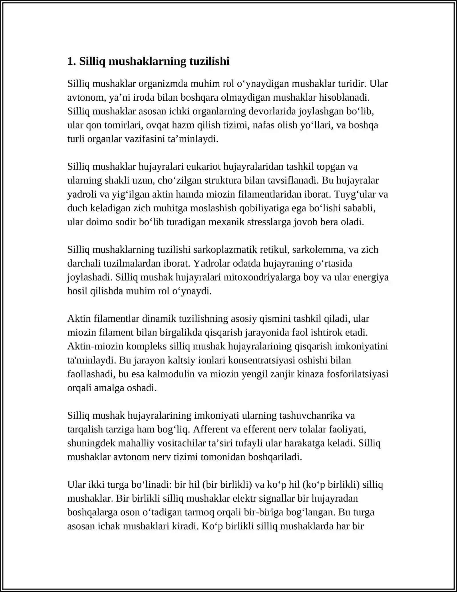 SILLIQ VA KO'NDALANG TARG'IL MUSHAKLARI FIZIOLOGIK FARQLARI 3