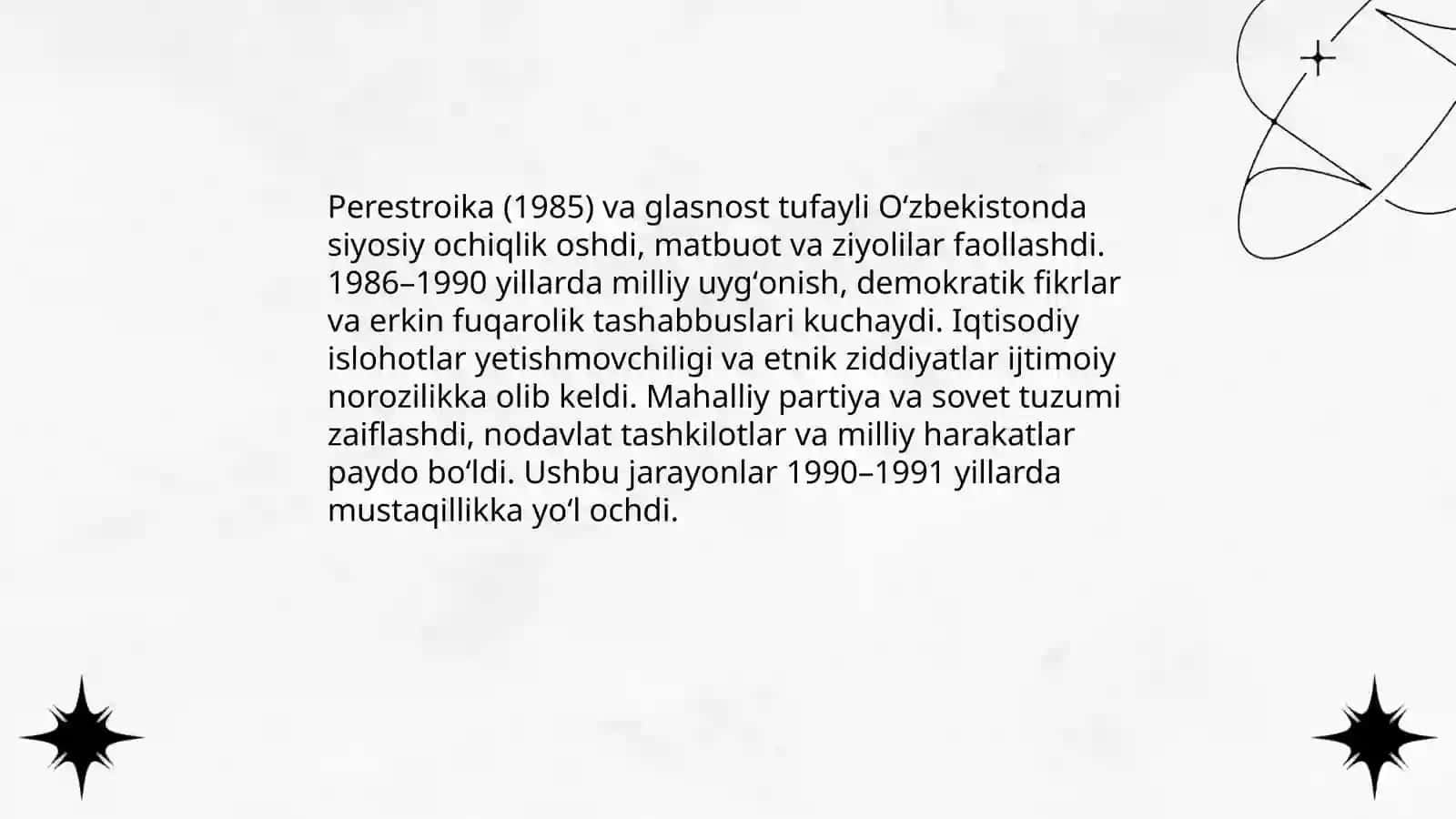 O'zbekistonda Ijtimoiy-Siyosiy Jarayonlar 3